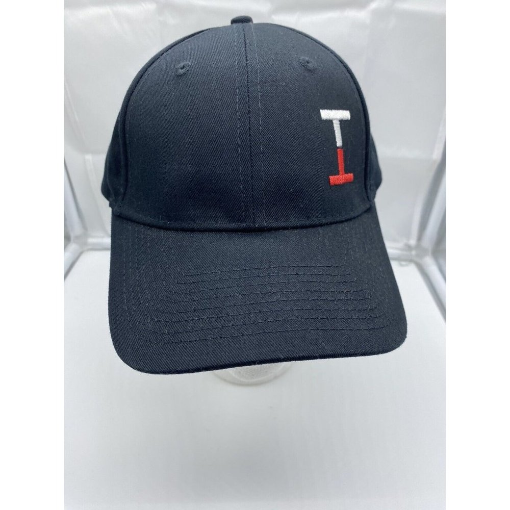 Truck Lite Black Adjustable Adult Baseball Cap Hat Hook-Loop Cotton Port & Comp